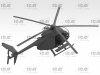 ICM 48369 MH-6J Little Bird, US Special Forces Helicopter (100% new moulds) 1/48